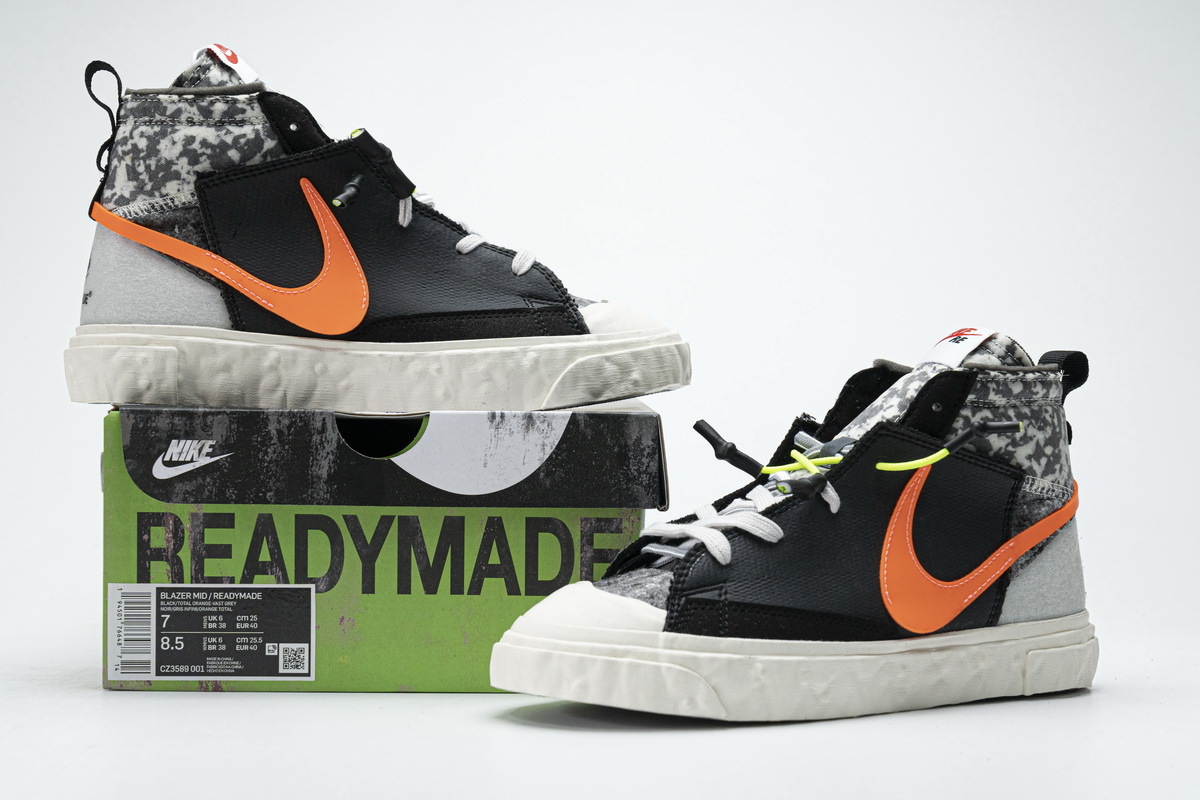  Pkgod Nike Blazer Mid READYMADE Black