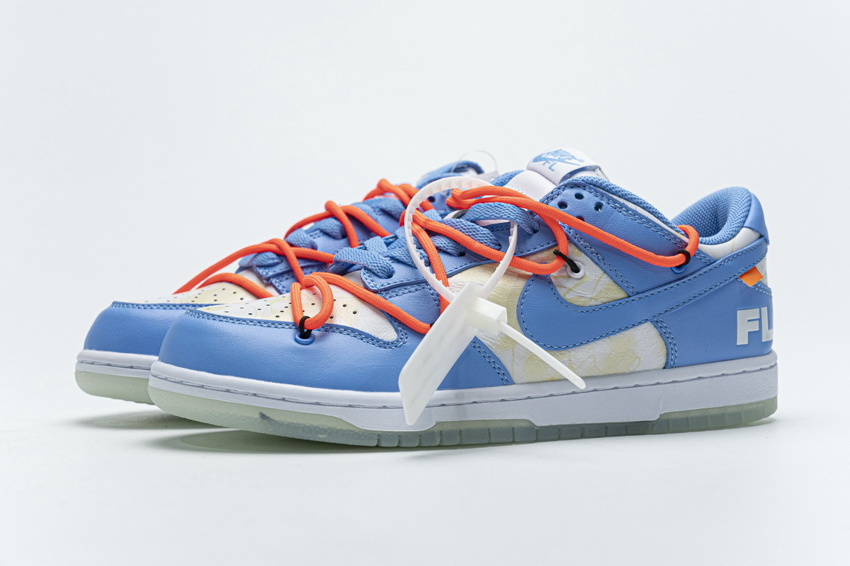  Pkgod Nike SB Dunk Low UNC x OFF White x Futura  