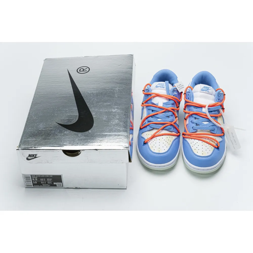  Pkgod Nike SB Dunk Low UNC x OFF White x Futura  