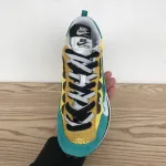  Pkgod Sacai x Nike Pegasua Vaporfly Yellow Green