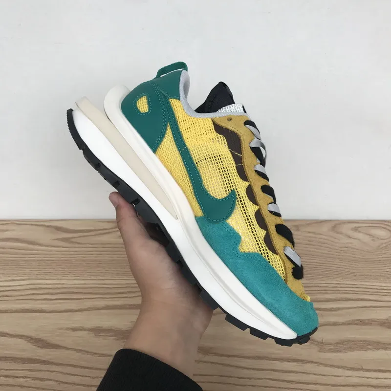  Pkgod Sacai x Nike Pegasua Vaporfly Yellow Green