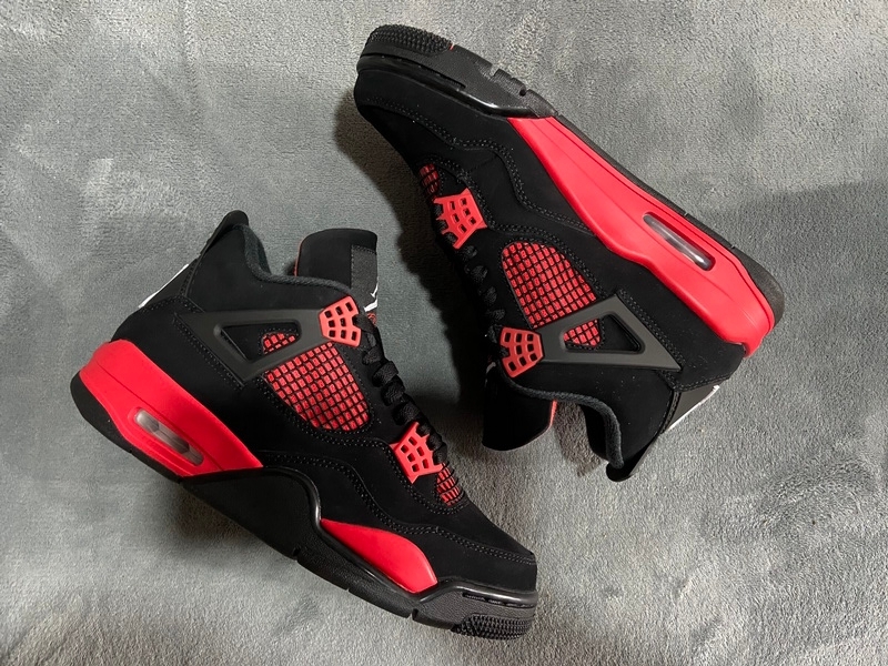  XP Factory Sneakers & Air Jordan 4 Retro Red Thunder  CT8527-016 