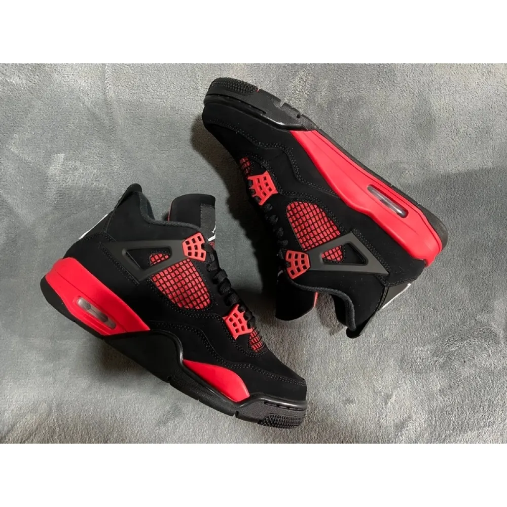  XP Factory Sneakers & Air Jordan 4 Retro Red Thunder  CT8527-016 