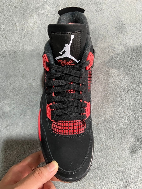  XP Factory Sneakers & Air Jordan 4 Retro Red Thunder  CT8527-016 