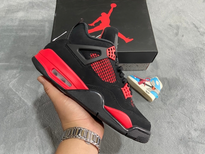  XP Factory Sneakers & Air Jordan 4 Retro Red Thunder  CT8527-016 