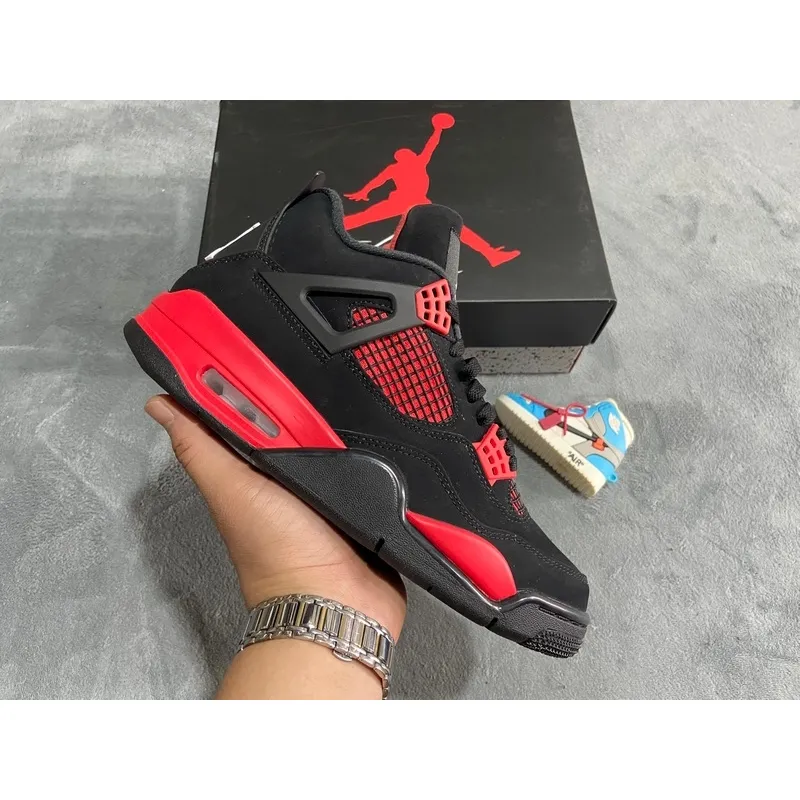  XP Factory Sneakers & Air Jordan 4 Retro Red Thunder  CT8527-016 