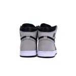 Air Jordan 1 Shadow 2.0 Black Light Smoke Grey (DM Batch）