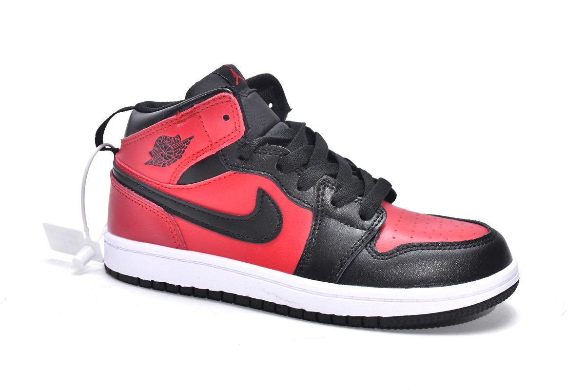Air Pkgod Air Jordan 1 Mid PS Gym Red（Kids）
