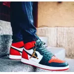 H12 Factory Sneakers &Air Jordan 1 Jordan 1 Retro High SoleFly Art Basel Sail AV3905-138