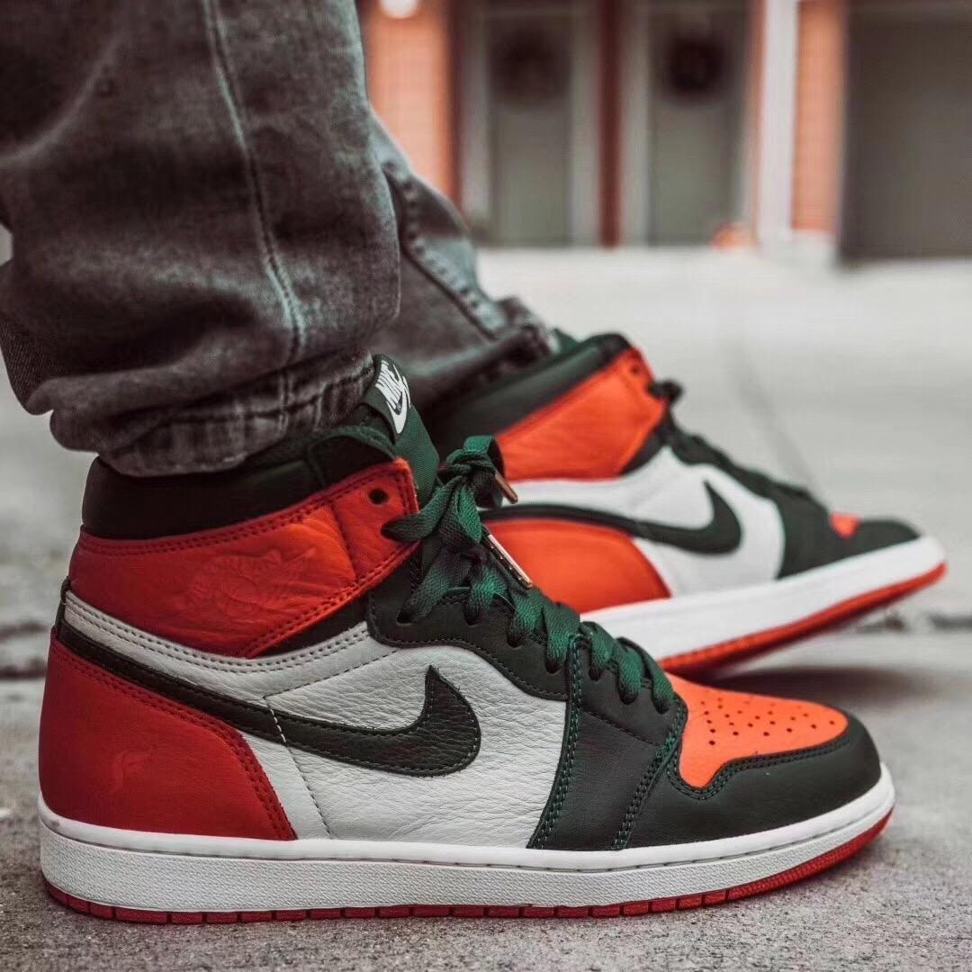 H12 Factory Sneakers &Air Jordan 1 Jordan 1 Retro High SoleFly Art Basel Sail AV3905-138