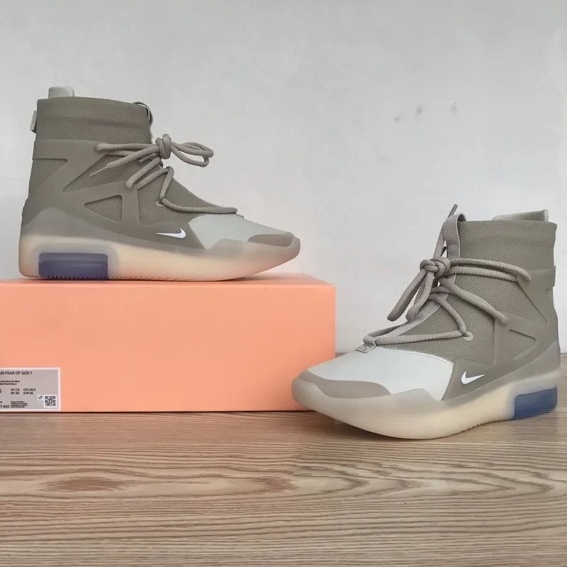 Zafa Wear Nike Air Fear of God 1 Oatmeal