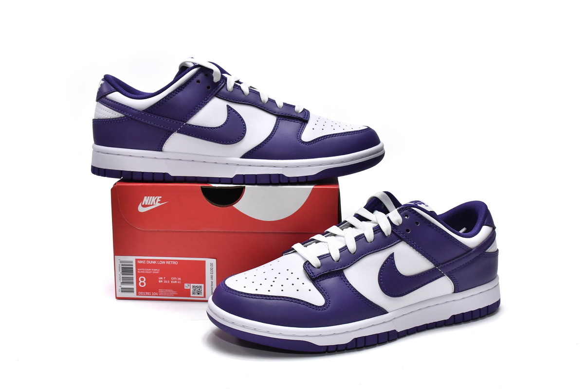 Nike Dunk Low Championship Court Purple(M Batch)