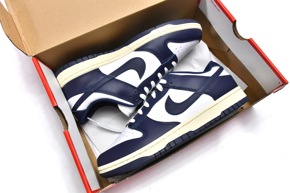Nike Dunk Low Vintage Navy (M Batch)