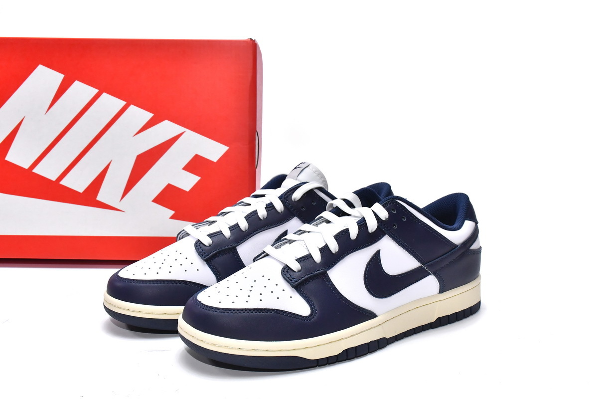 Nike Dunk Low Vintage Navy (M Batch)