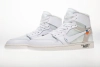    OWF Batch Sneaker & Jordan 1 Retro High Off-White White​​​​ AQ0818-100