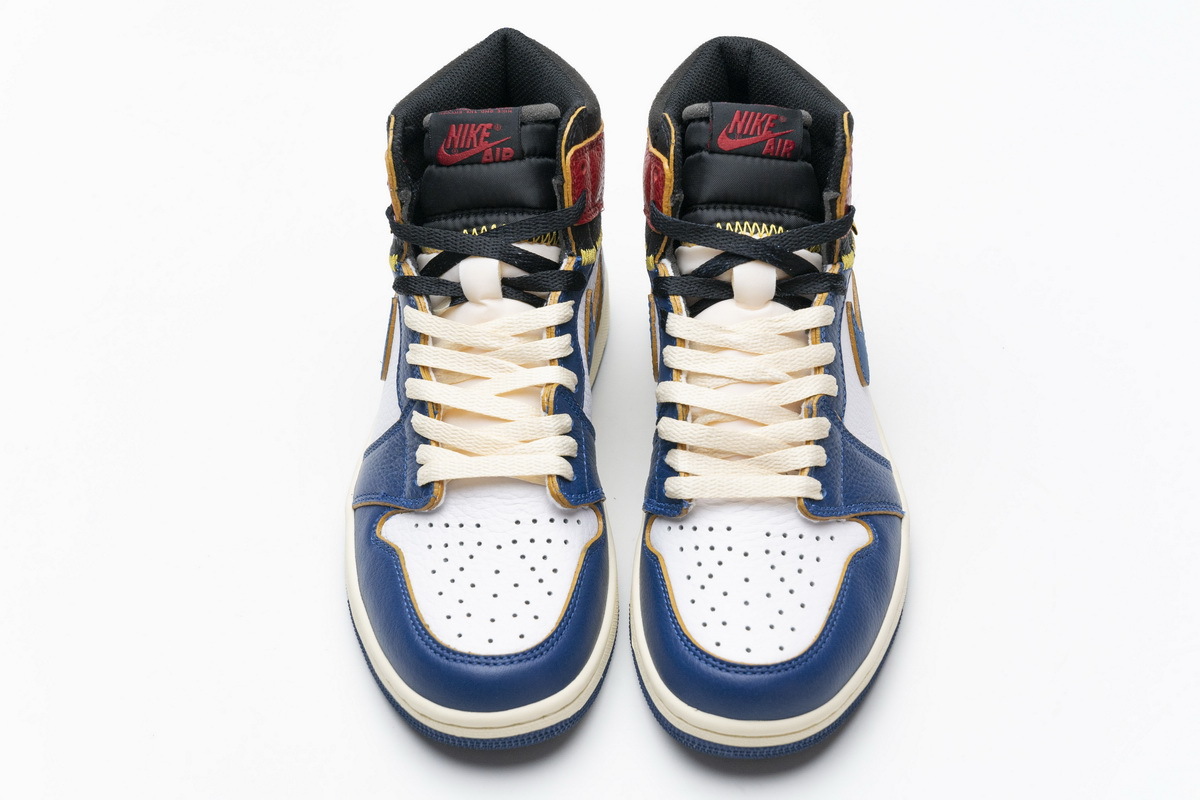 OWF Batch Sneaker & Jordan 1 Retro High Union Los Angeles Blue Toe​​​​​​​ BV1300-146