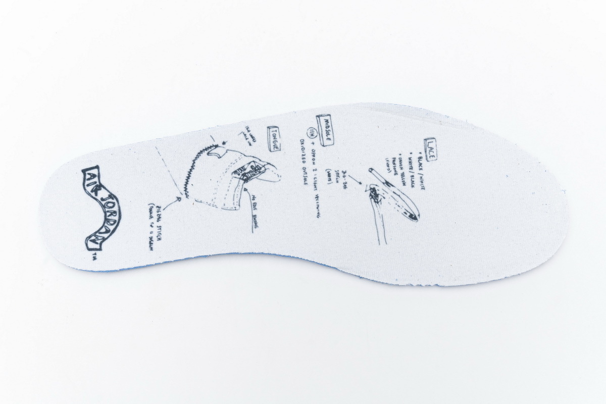 OWF Batch Sneaker & Jordan 1 Retro High Union Los Angeles Blue Toe​​​​​​​ BV1300-146