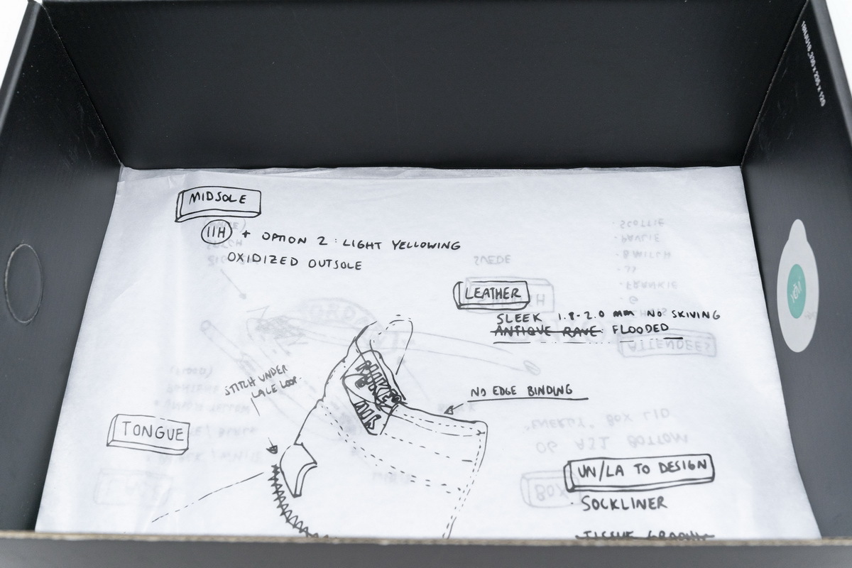 OWF Batch Sneaker & Jordan 1 Retro High Union Los Angeles Blue Toe​​​​​​​ BV1300-146