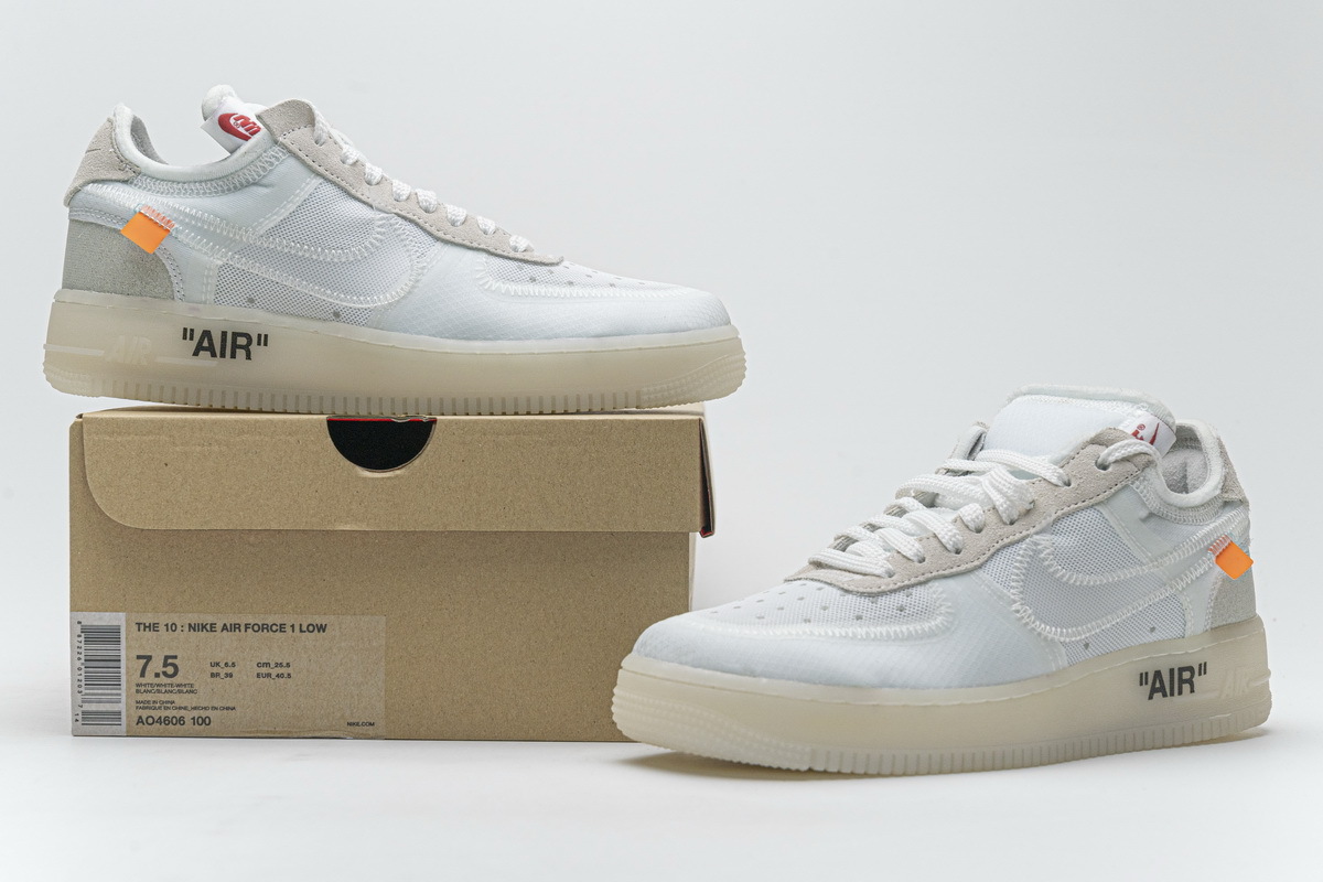   OWF Batch Sneaker & Nike Air Force 1 Low Off-White​ AO4606-100