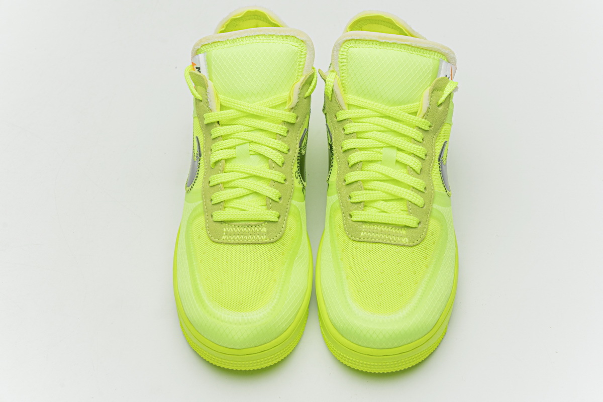 OWF Nike Air Force 1 Low Off-White Volt​ AO4606-700
