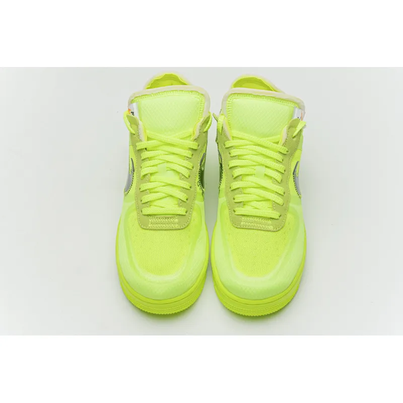 OWF Batch Sneaker & Nike Air Force 1 Low Off-White Volt​ AO4606-700