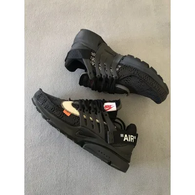 OWF Batch Sneaker & Nike Air Presto Off-White Black (2018) AA3830-002 02