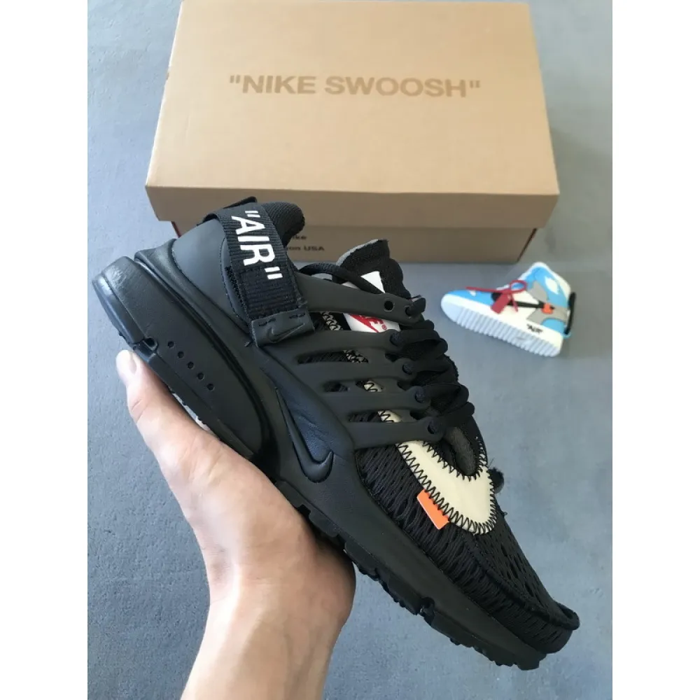 OWF Batch Sneaker & Nike Air Presto Off-White Black (2018) AA3830-002