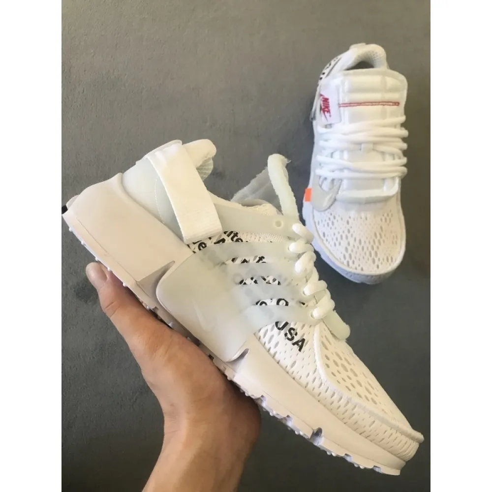 OWF Batch Sneaker & Nike Air Presto Off-White White AA3830-100