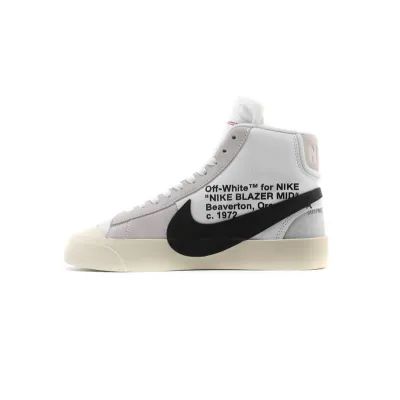 OWF Batch Sneaker & Nike Blazer Mid Off-White​ AA3832-100 02