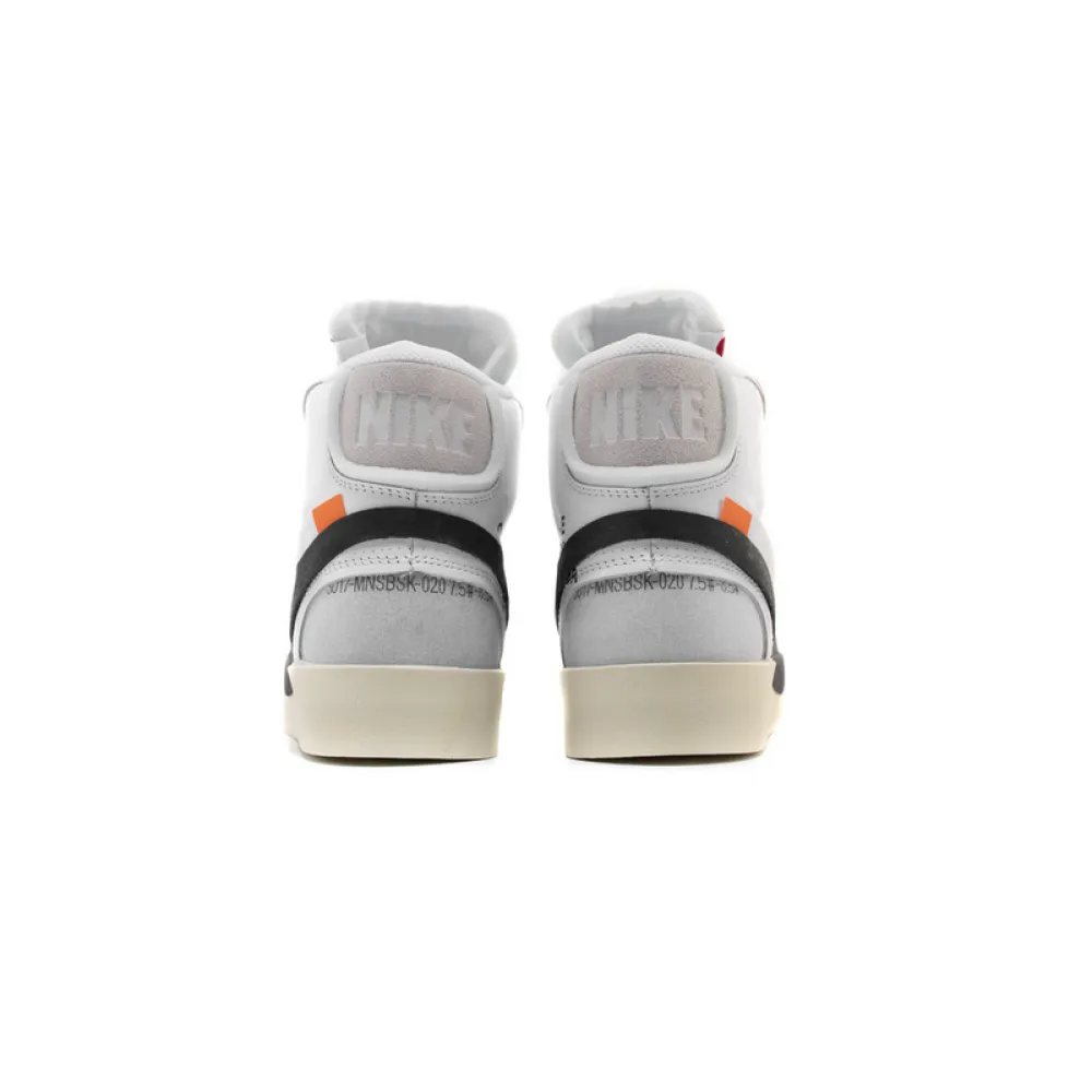 OWF Batch Sneaker & Nike Blazer Mid Off-White​ AA3832-100