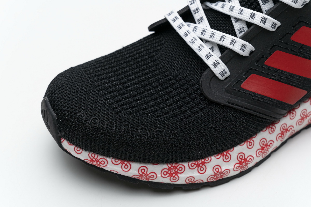       adidas Ultra BOOST 20 CONSORTIUM Black Red Real Boost