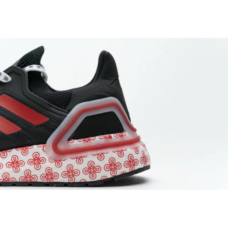 Pkgod   adidas Ultra BOOST 20 CONSORTIUM Black Red Real Boost