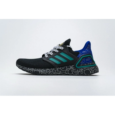    Pkgod  adidas Ultra BOOST 20 CONSORTIUM Black Glory Green Real Boost 01