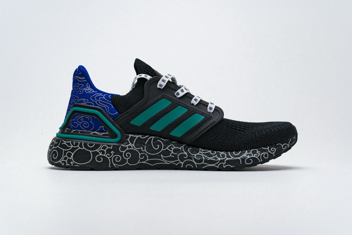      adidas Ultra BOOST 20 CONSORTIUM Black Glory Green Real Boost