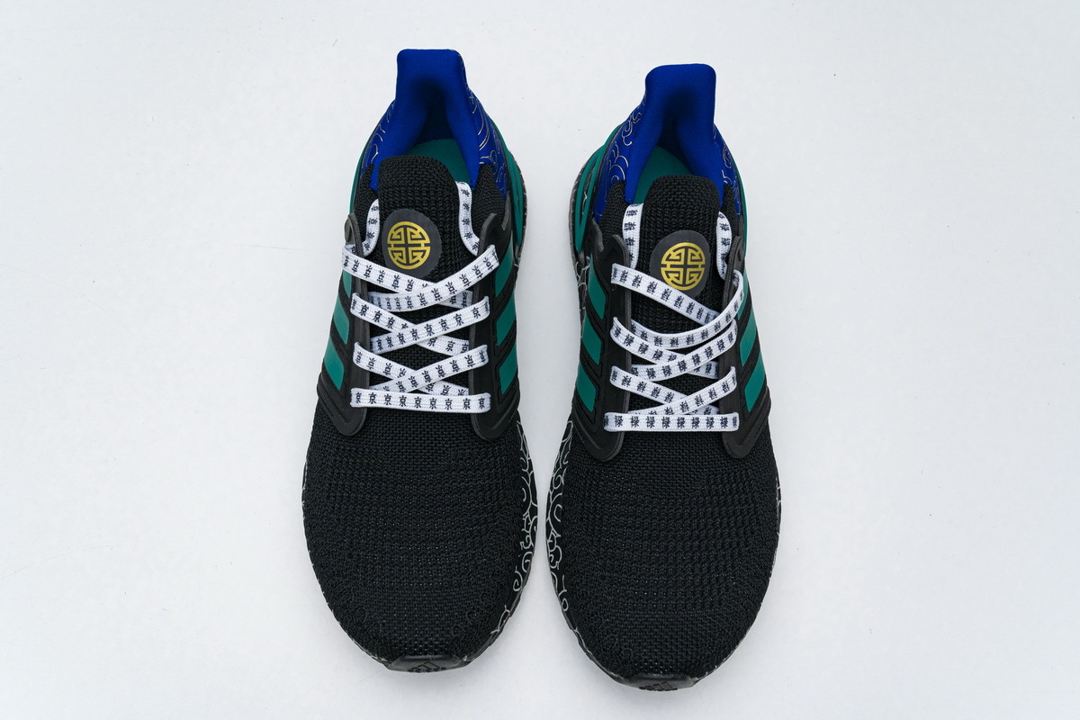      adidas Ultra BOOST 20 CONSORTIUM Black Glory Green Real Boost