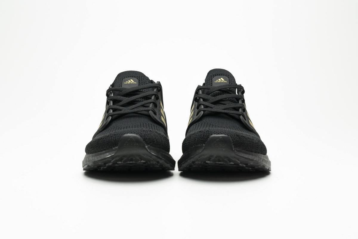      adidas Ultra BOOST 20 CONSORTIUM Black Metallic Gold Real Boost