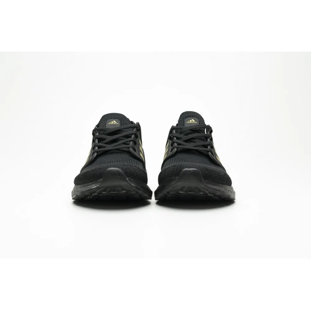 Pkgod  adidas Ultra BOOST 20 CONSORTIUM Black Metallic Gold Real Boost