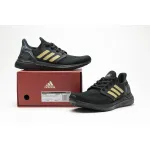 Pkgod  adidas Ultra BOOST 20 CONSORTIUM Black Metallic Gold Real Boost