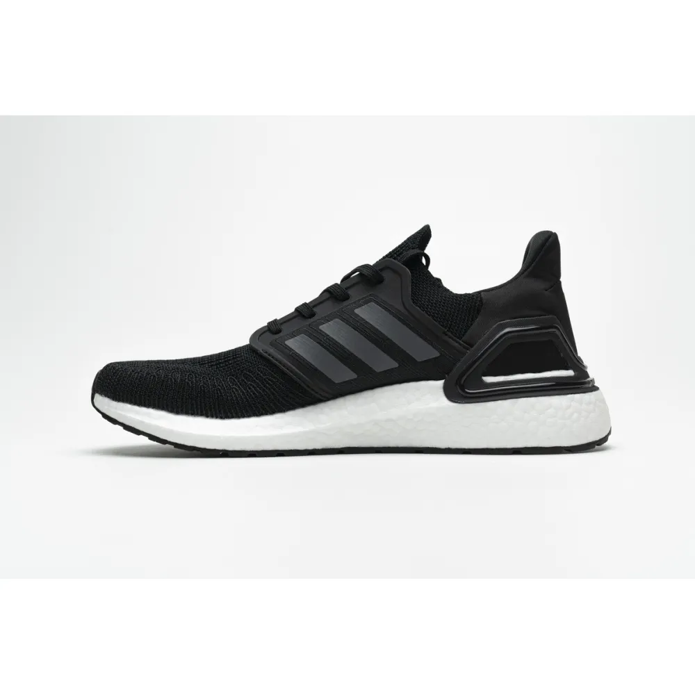 Pkgod  adidas Ultra BOOST 20 CONSORTIUM Black White Real Boost