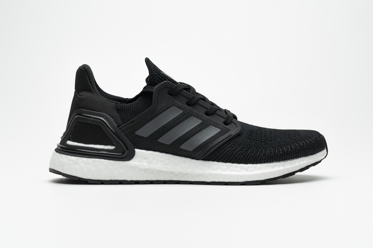      adidas Ultra BOOST 20 CONSORTIUM Black White Real Boost