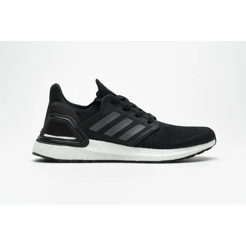 Pkgod  adidas Ultra BOOST 20 CONSORTIUM Black White Real Boost