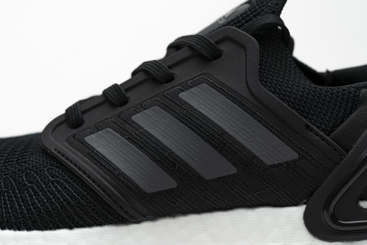      adidas Ultra BOOST 20 CONSORTIUM Black White Real Boost