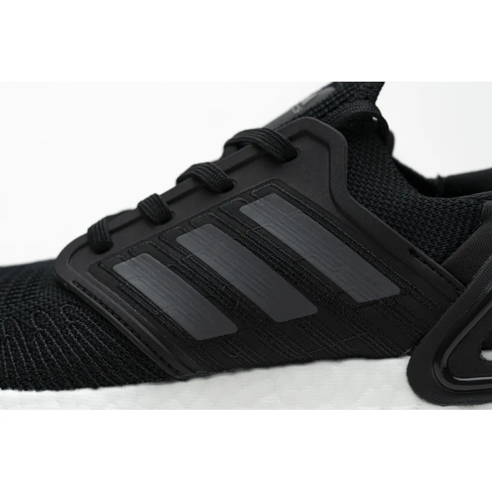 Pkgod  adidas Ultra BOOST 20 CONSORTIUM Black White Real Boost