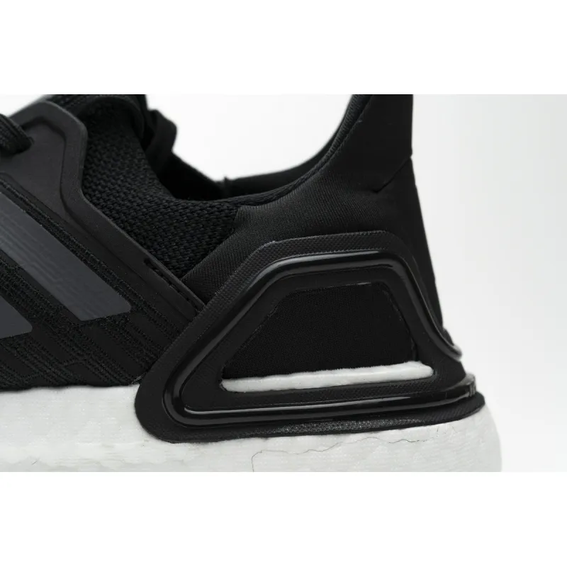 Pkgod  adidas Ultra BOOST 20 CONSORTIUM Black White Real Boost