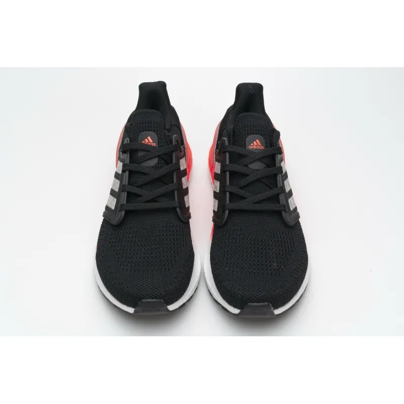 Pkgod  adidas Ultra BOOST 20 CONSORTIUM Core Black Signal Coral Real Boos