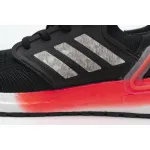 Pkgod  adidas Ultra BOOST 20 CONSORTIUM Core Black Signal Coral Real Boos