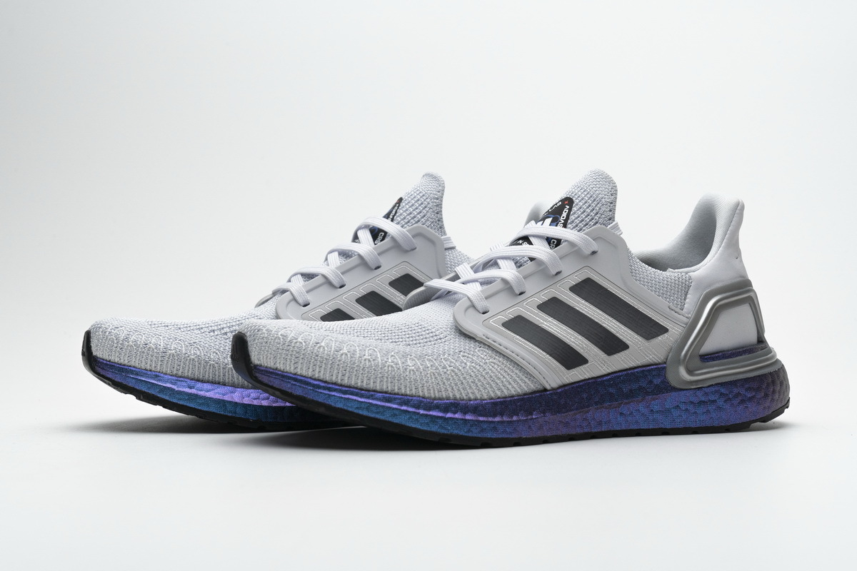      Adidas Ultra BOOST 20 CONSORTIUM Dash Grey Blue Violet Met