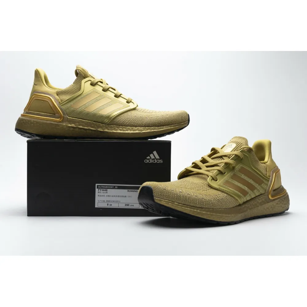 Pkgod  Adidas Ultra BOOST 20 CONSORTIUM Gold