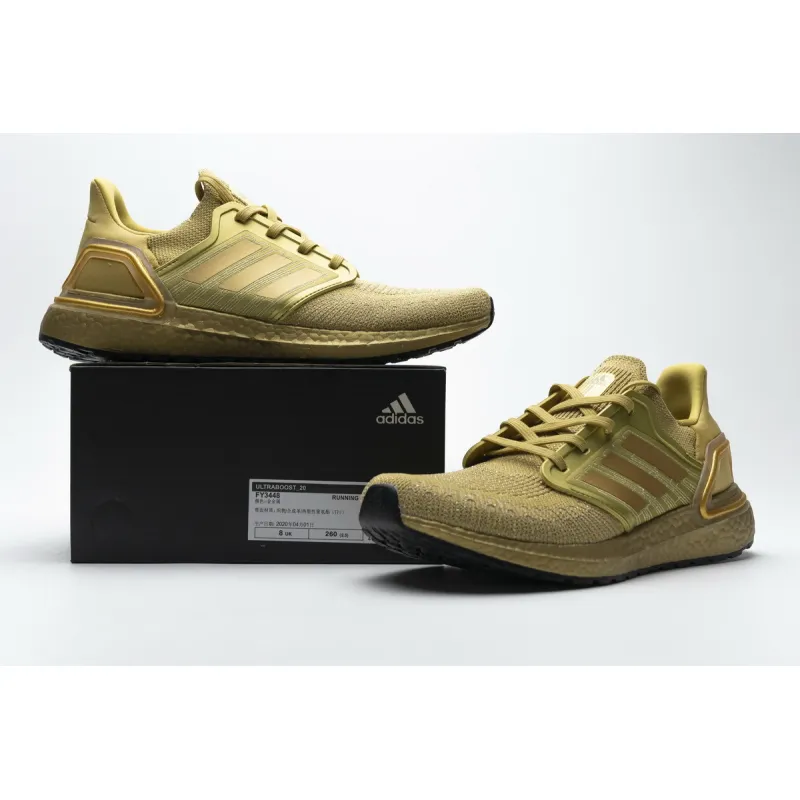 Pkgod  Adidas Ultra BOOST 20 CONSORTIUM Gold
