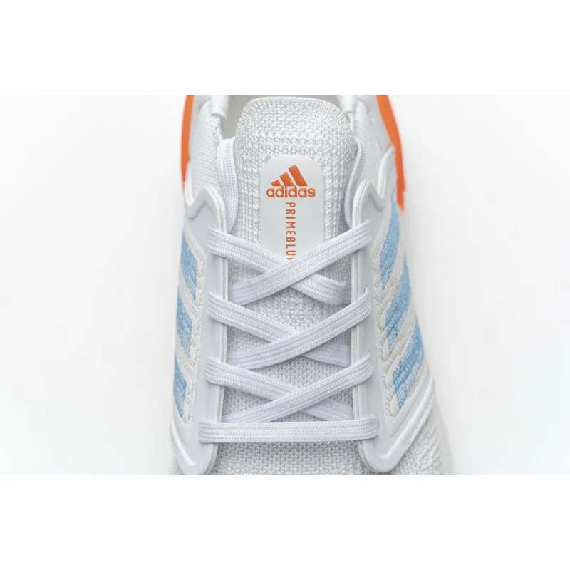 Pkgod  adidas Ultra BOOST 20 Primeblue White Blue Orange